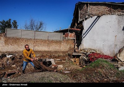 خسارات سیل روستاهای ولمازو و لمراسک-مازندران
