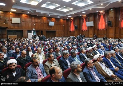 مراسم تکریم و معارفه رئیس کل دادگاه های عمومی و انقلاب تهران