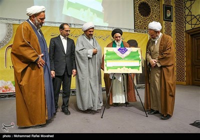 همایش یاوران وقف در سالن همایش‌های پیامبر اعظم(ص) مدرسه امام موسی کاظم (ع) -قم