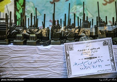 اموال مسروقه و کشفیات پلیس تهران در سی‌امین مرحله از طرح رعد