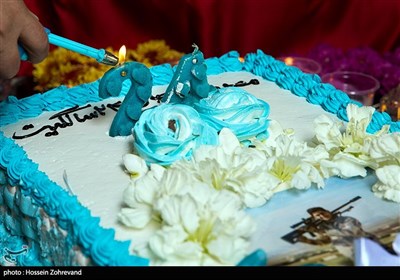 چهارمین سالگرد شهادت و جشن تولد 24 سالگی جوان ترین شهید مدافع حرم ایرانی سید مصطفی موسوی 