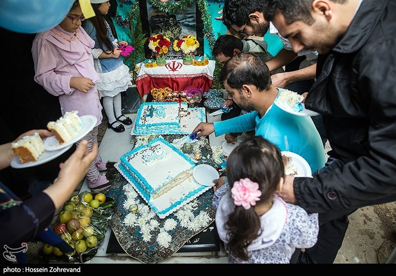 چهارمین سالگرد شهادت و جشن تولد 24 سالی شهید مدافع حرم سید مصطفی موسوی