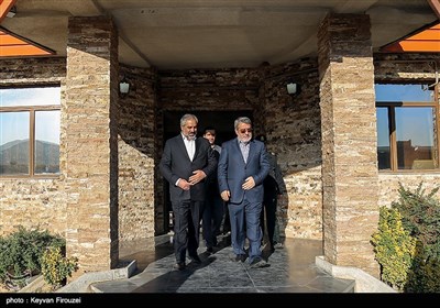  عبدالرضا رحمانی‌فضلی وزیر کشور و بهمن مرادنیا استاندار کردستان
