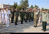 سان دیدن سردار سرلشکر پاسدار محمد باقری رئیس ستاد کل نیروهای مسلح از نیروهای مستقر