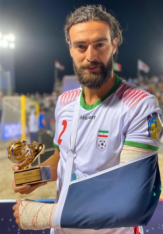 Iran’s Akbari Named Intercontinental Beach Soccer Cup Top Scorer