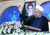 روحانی: ‌‌شرایط اقتصادی ‌‌ایران بهتر شد‌ / ‌یک ریال و دلار‌ هم در این دولت گم نشده است / اکتشاف یک میدان جدید نفتی