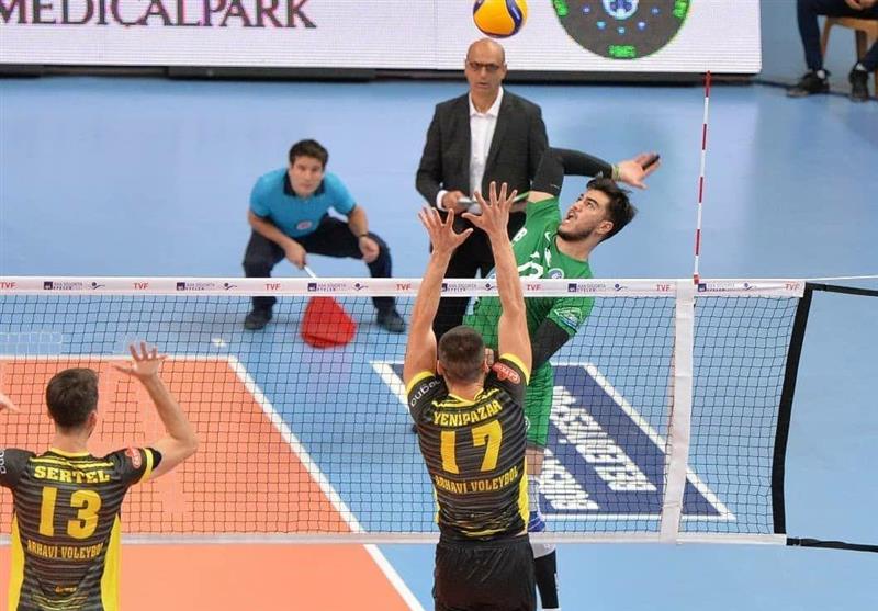 لیگ والیبال ترکیه| یاران شریفی به پلی‌آف رسیدند