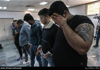 دستگیری عاملان تیراندازی محله نازی آباد و اعضای باند تهیه و توزیع مواد مخدر توسط پلیس امنیت عمومی تهران بزرگ 