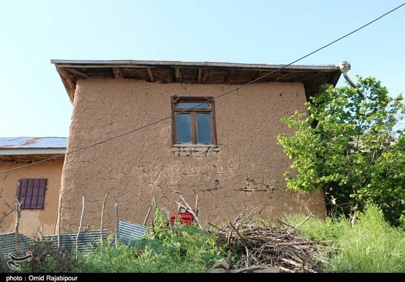 خانه‌های گِلی روستای «بلترک» گیلان به روایت تصویر