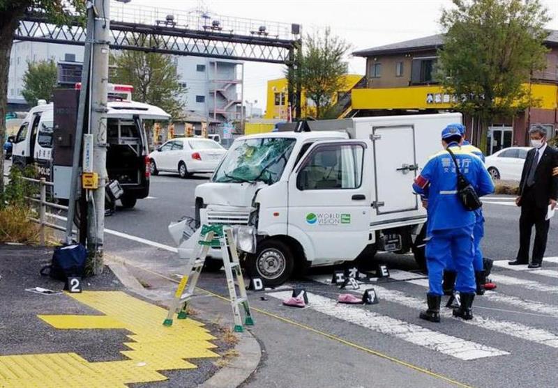 حمله خودرو به کودکان در ژاپن