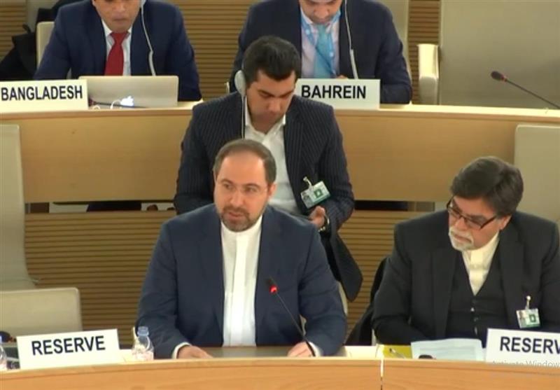 سامانی در ژنو: حقوق بشر در ایران با تضمین حق تعیین سرنوشت مورد توجه جدی دولت است