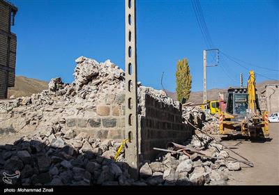 روستاهای زلزله زده شهرستان میانه