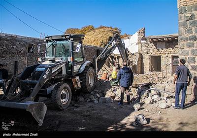 روستاهای زلزله زده شهرستان میانه