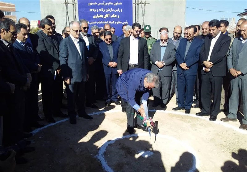 ‌کلنگ‌زنی ساخت 3 هزار واحد مسکونی با حضور معاون رئیس‌جمهور در کردستان ‌
