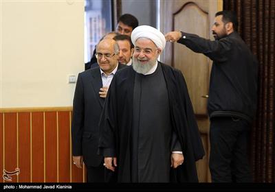 حجت‌الاسلام روحانی رئیس جمهور ایران