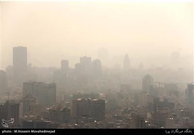  هوای تهران و ۴ شهر کشور در شرایط "ناسالم" 