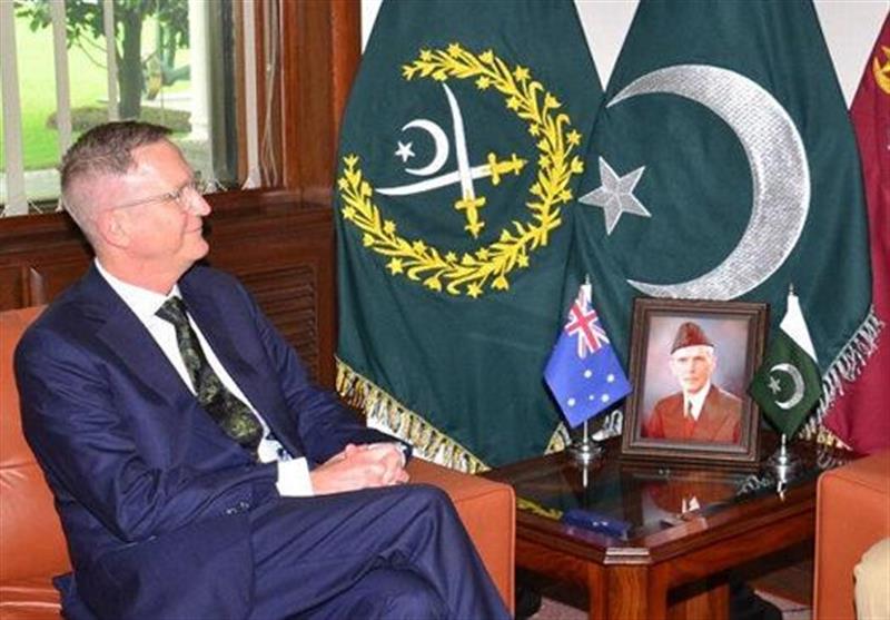 آسٹریلین ہائی کمشنر کی پاکستان آرمی کے سربراہ سے ملاقات