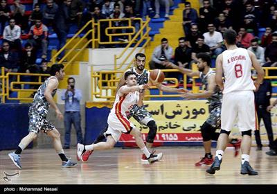 لیگ برتر بسکتبال -شهرداری گرگان و رعد پدافند هوایی دزفول