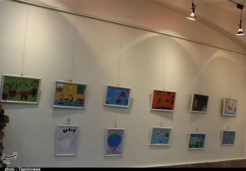 تهران| نمایشگاه کودکان عضو انجمن هنرهای تجسمی در اسلامشهر برپا شد