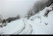 بارش برف در جاده‌های 11 استان