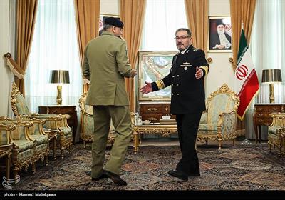 دیدار ژنرال قمر جاوید باجوا فرمانده ارتش پاکستان با علی شمخانی دبیر شورای عالی امنیت ملی
