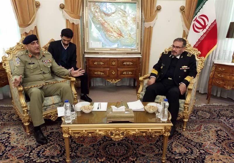 پاک فوج کے سربراہ کی ایرانی اعلی حکام سے ملاقاتیں+ تصاویر