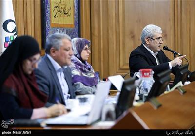 سخنرانی سورنا ستاری معاون علمی و فناوری رئیس جمهور در جلسه شورای شهر تهران