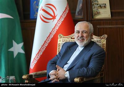 محمدجواد ظریف وزیر امور خارجه جمهوری اسلامی ایران