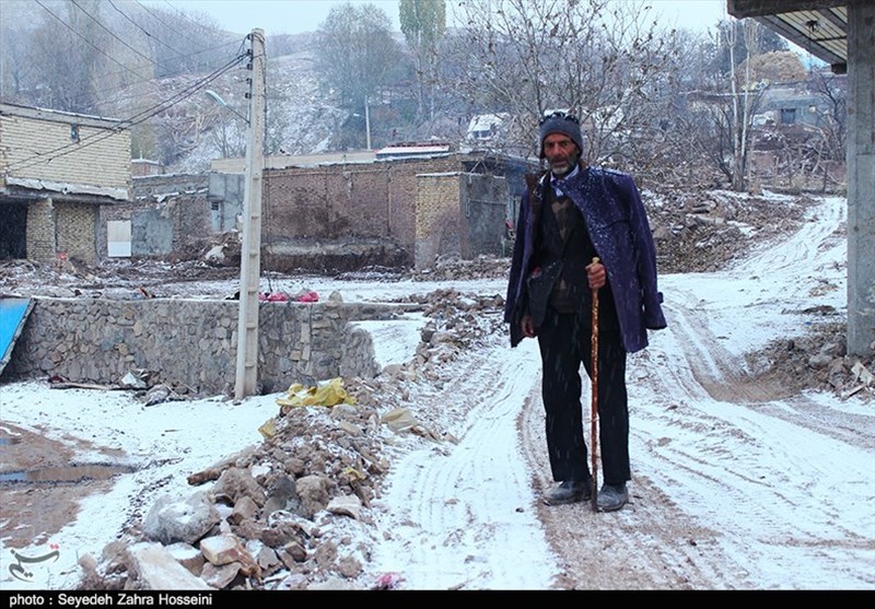 روایتی تلخ از مناطق زلزله‌زده ‌میانه / زندگی چادری در سرمای شدید و برف+ تصاویر