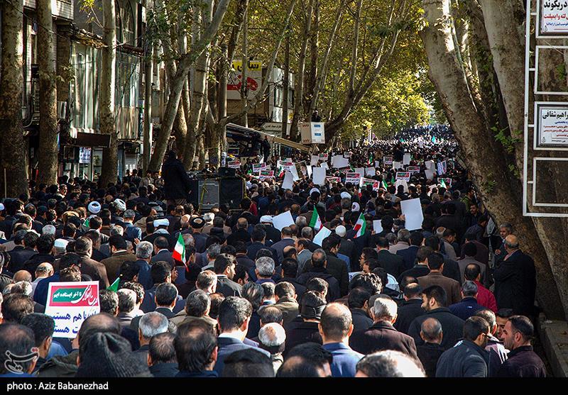 مردم شهرستان‌های استان تهران اقدامات هنجارشکنانه اغتشاشگران را محکوم می‌کنند + زمان راهپیمایی