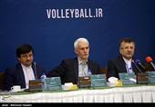 محمدرضا داورزنی رئیس جدید فدراسیون والیبال در مجمع انتخاباتی فدراسیون والیبال