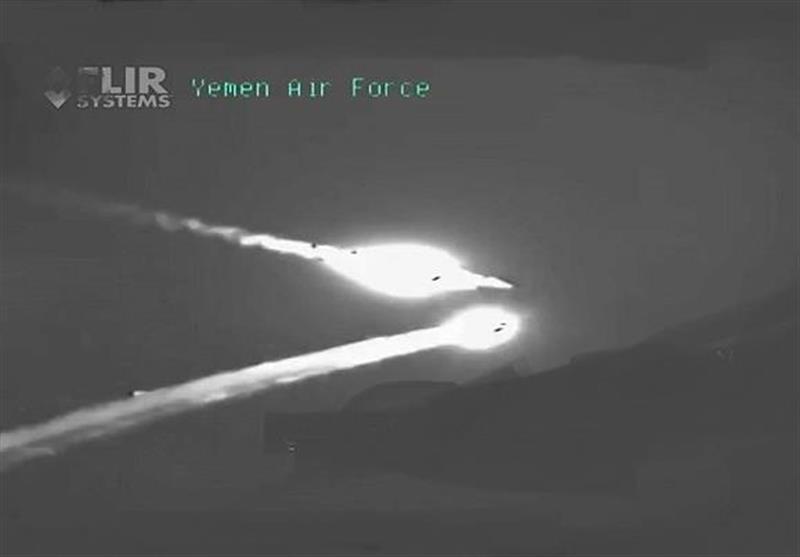 الدفاعات الجویة الیمنیة تعترض طائرة F15 معادیة فی محور جیزان