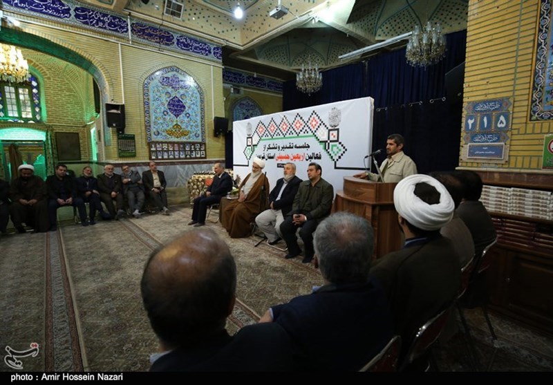 مراسم تقدیر از فعالان اربعین حسینی استان قزوین برگزار شد+ تصاویر