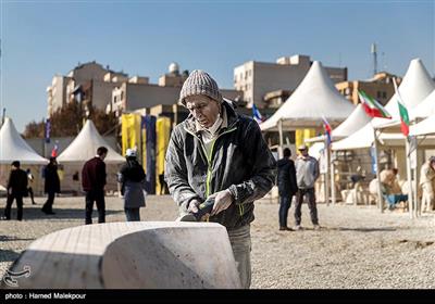 International Sculpture Symposium Underway in Iranian Capital