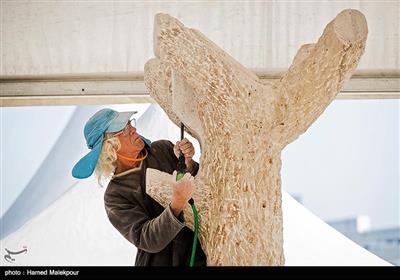 International Sculpture Symposium Underway in Iranian Capital