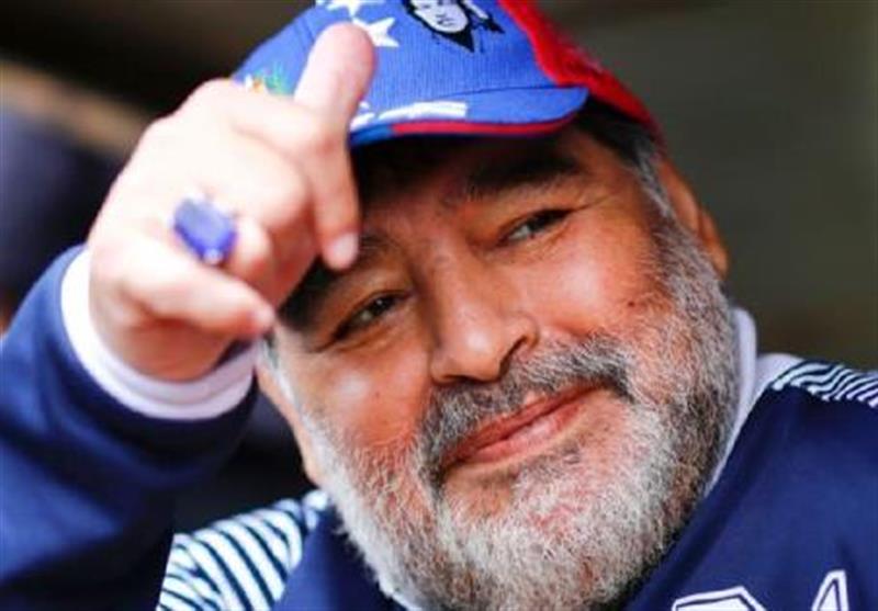 مارادونا: امیدوارم «دست خدا» این بار ویروس کرونا را نابود کند