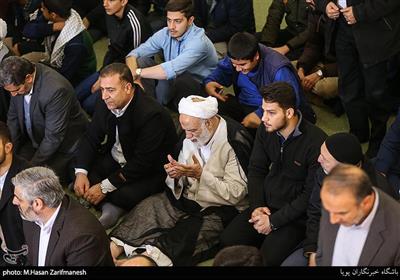 حجت‌الاسلام محسن قرائتی در نماز جمعه تهران
