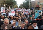 راهپیمایی باشکوه مردم اهواز‌ در محکومیت هنجارشکنان / حمایت قاطع از امنیت ملی + فیلم