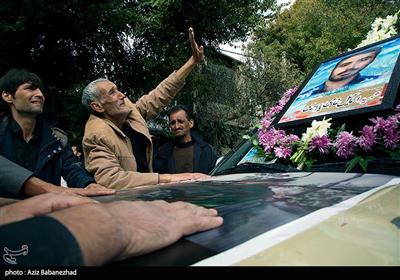تشییع شهید مدافع حرم اسماعیل غلامی یاراحمدی در خرم آباد