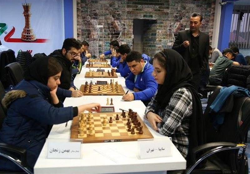 لیگ برتر شطرنج| برتری پرسپولیس و سایپا در دور نخست