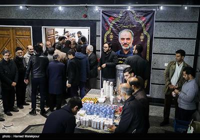 مراسم ختم سردار حاجی محمدزاده اولین مسئول دفتر سیاسی سپاه