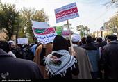 راهپیمایی باشکوه ‌یزدی‌ها در محکومیت‌ اغتشاشات اخیر به روایت تصویر