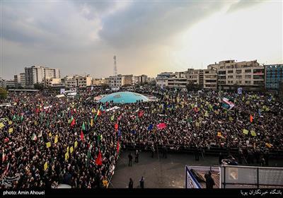 راهپیمایی حمایت از اقتدار و امنیت - تهران