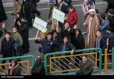 راهپیمایی حمایت از اقتدار و امنیت در تهران