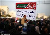 راهپیمایی مردم تهران در حمایت از اقتدار امنیت کشور