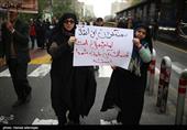 راهپیمایی مردم تهران در حمایت از اقتدار امنیت کشور