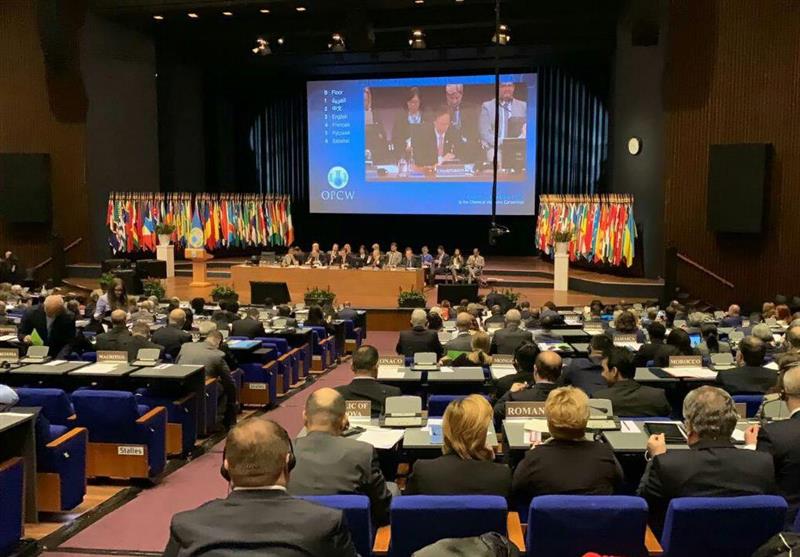 تاکید بر مقابله با تروریسم اقتصادی آمریکا در نشست کنفرانس اعضای کنوانسیون سلاح‌های شیمیایی