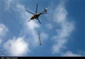 Basij Special Forces Take Aerial Practice
