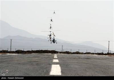 Basij Special Forces Take Aerial Practice