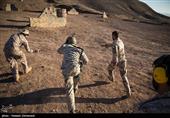 Basij Special Forces Take Aerial Practice